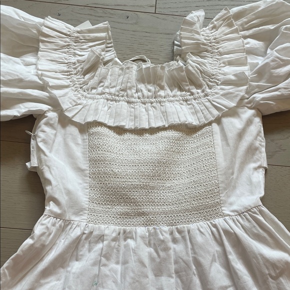 Charming White Love the Label Dress - Picture 4 of 5